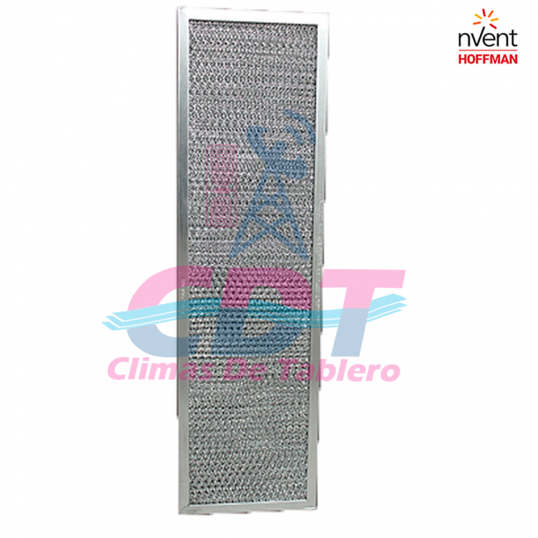 Filtro Metalico Lavable NVent HOFFMAN Modelo 23200400SP Climas De Tablero