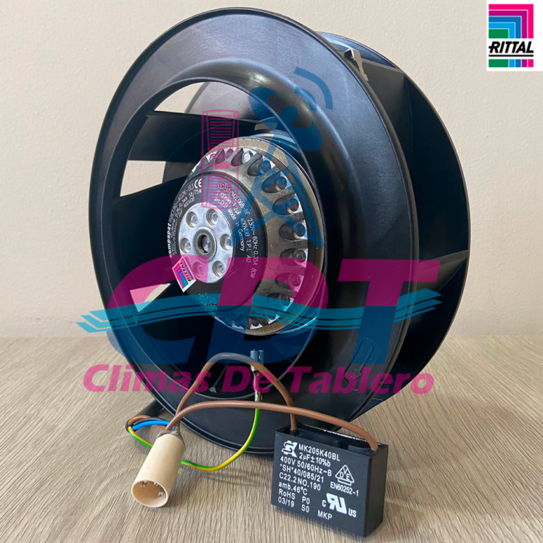 Motor ventilador Rittal Modelo 3396.564 - Climas de Tablero