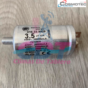 Capacitor para ventilador Cosmotec Modelo 0309300035